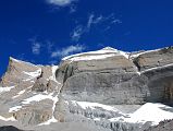17 Looking Straight Up At Mount Kailash South Face And Atma Linga On Mount Kailash Inner Kora Nandi Parikrama As we get closer, we can look straight up at Mount Kailash South Face and Atma Linga (10:15)